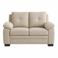 Be?owa sofa dwuosobowa z tkaniny 150