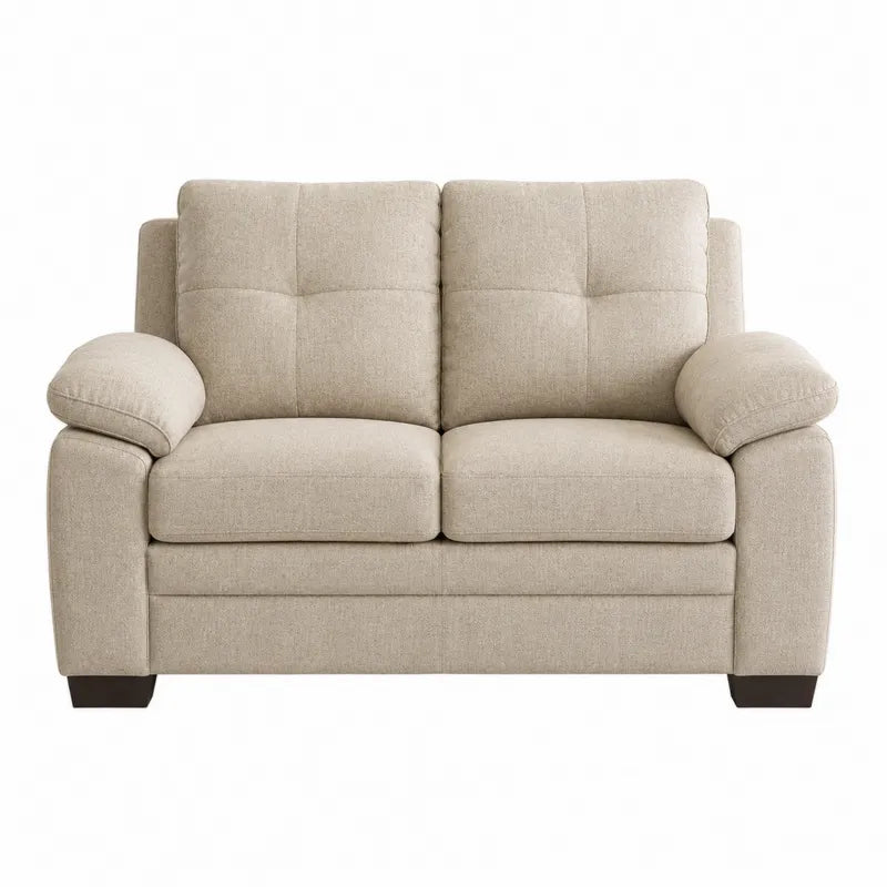 Be?owa sofa dwuosobowa z tkaniny 150