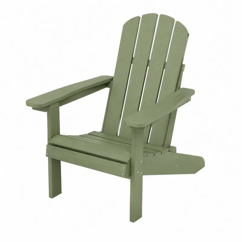 Krzes?o ogrodowe Adirondack zielone drewno