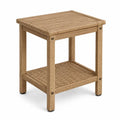 Stolik z technorattanu i stali 50x40x60 cm
