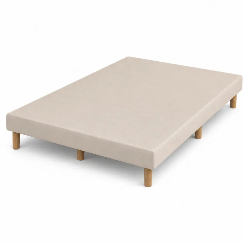 Podstawa pod materac be?owa 200x160 cm drewno